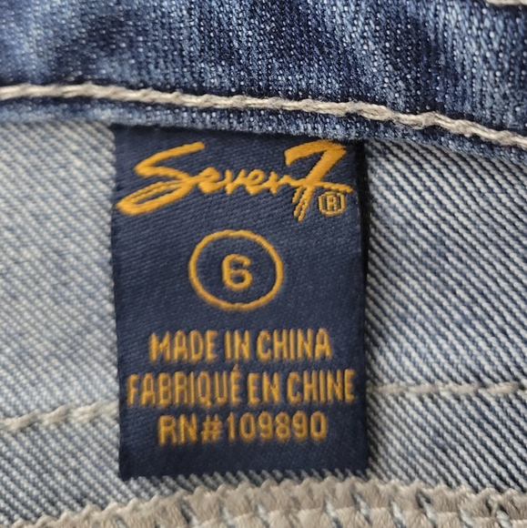 Seven7 Denim Capris sz 6 Capri - Picture 4 of 8